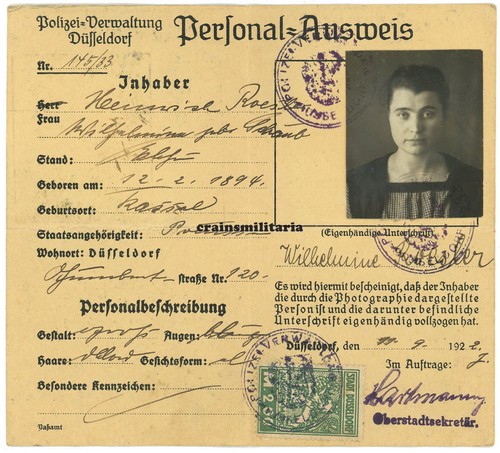Orig personal ausweis - orig., personal-ausweis