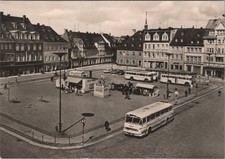 EK93, Ansichtskarten, Postkarten, Annaberg-Buchholz, Erzgeb. Marktplatz