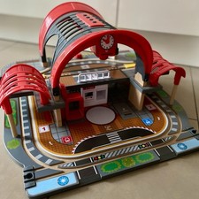 Haba Bahnhof Holzeisenbahn passt zu Brio, Ikea usw