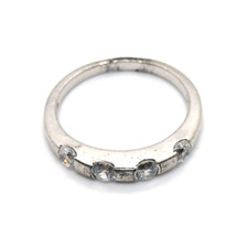 Eleganter diamonique ring aus - eleganter,