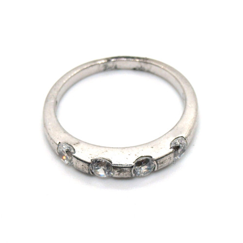 Eleganter diamonique ring aus - eleganter,