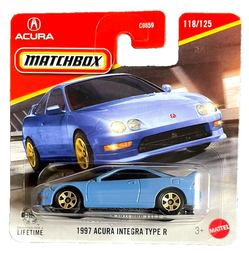 Matchbox 1997 acura integra - matchbox,