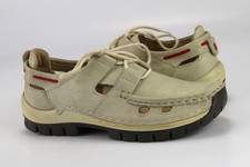 Wolky Gr.38 Damen Comfort Halbschuhe Slipper Sneaker Loafers Leder Beige J 641