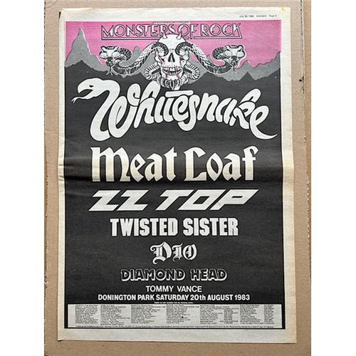 Whitesnake monsters rock - monsters,