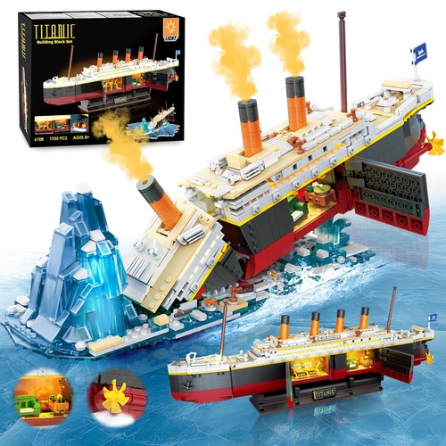 2in1 titanic bauspielzeug mit - 2in1,