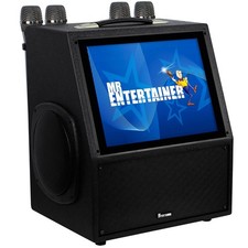 Mr Entertainer Digibox PRO. Tragbare Touchscreen Karaoke Maschine Mediaplayer