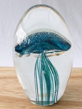 Glas paperweight ozeano qualle - paperweight,