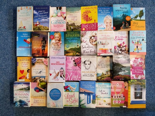 Bücherpaket 34 liebesromane - -,