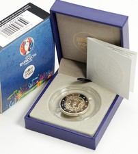 FRANKREICH 2 Euro 2016 "UEFA Euro 2016" Belle Epreuve/PP, Tirage 10.000