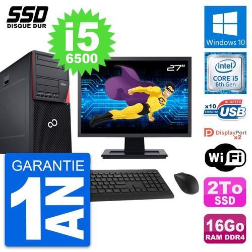 Tour fujitsu esprimo p756 - pc,