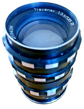 Seltenes M42 Objektiv A. Schacht Ulm Travenar 3.5/135 R #259498