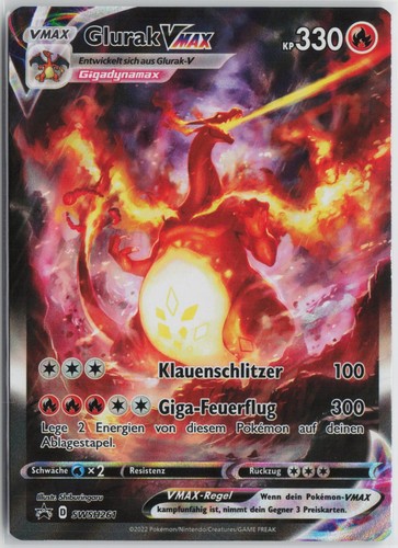 Pokemon glurak vmax swsh261 - glurak,