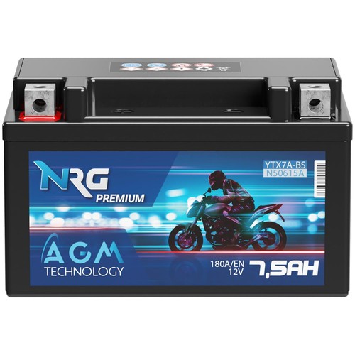 Nrg motorradbatterie 12v 5ah - motorradbatterie, 7,5ah