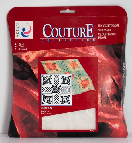 Arty seidensamt couture - seidensamt,