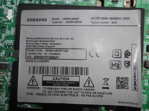 Samsung zoll mainboard - tv,