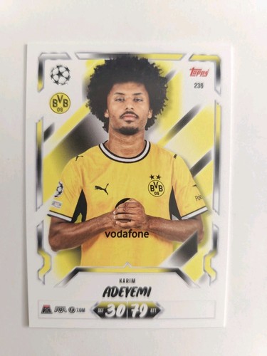 Match attax base adeyemi - attax, 26/27