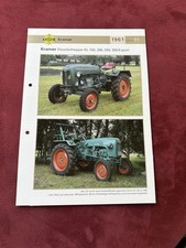 Kramer Traktor Dieselschlepper