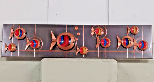 Gebr kupfer kunst wand relief - kunst,