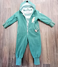 Sigikid Fleece Einteiler Anzug unisex Baby Kleinkind grün Gr. 92/2 jahre