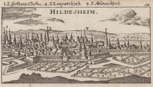 Hildesheim gesamtansicht - hildesheim,