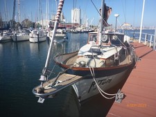 Motorsegler Faenoe 36  ,grundüberholt ,saisonklar, GFK -Rumpf Holzaufbau 