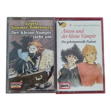 2x MC Der Kleine Vampir Folge 2 + 9 Kassette Hörspiel EUROPA Verlag