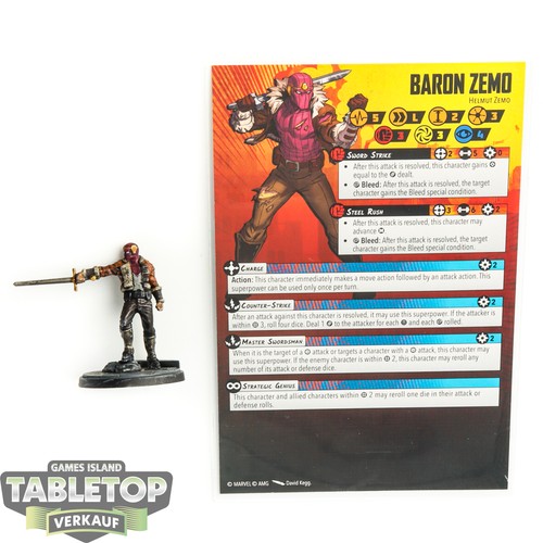 Miniaturen baron zemo - miniaturen,