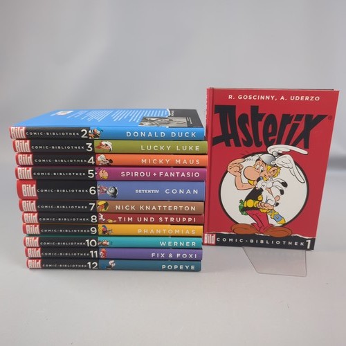 Bild comic bibliothek - 12x, buch