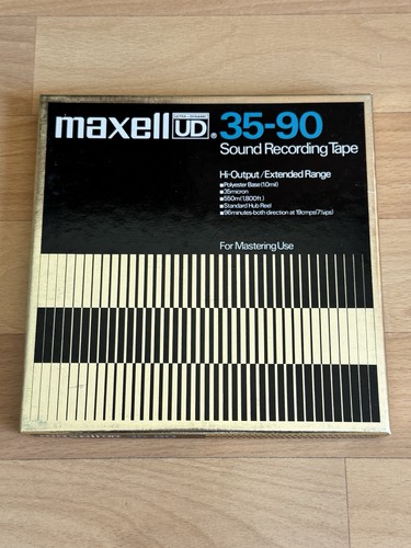 Tonband spule maxell 90 - maxell, 35-90