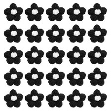 50 Stück Häkelblumen