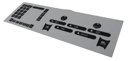 Button repair sticker set matt - repair,