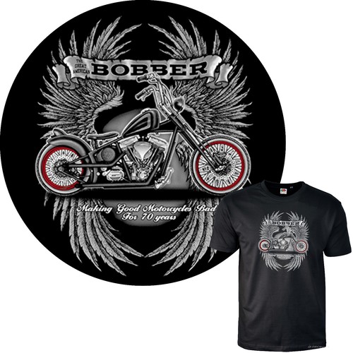Bobber chopper shirt - bobber,