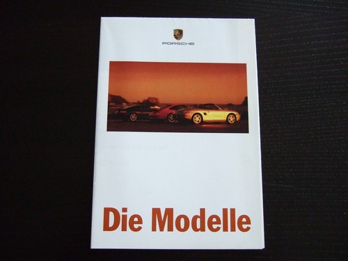 Porsche prospekt katalog die - prospekt,