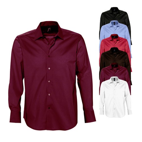 Sol herren stretch hemd - herren,