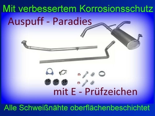 Abgasanlage auspuff - abgasanlage,