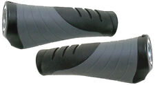 Velo Fahrrad Lenkergriffe Tour Pro 135 mm Ergogel D3 schwarz/grau Schraubgriffe