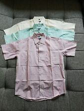 3 St. - Art Sachs Hemd Herren - Gr. 16 1/2 / 42 - gestreift - bügelleicht