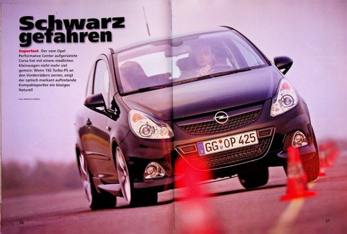 Sport auto 2008 opel corsa - auto, 04/2008