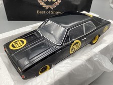 Modellautos 1:18 BOS Models 232 Opel Rekord C Schwarze Witwe selten mit OVP