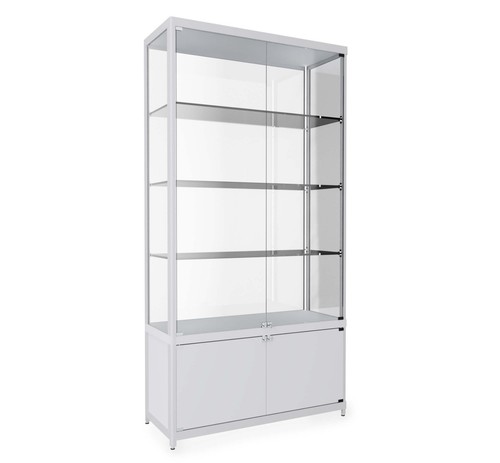 Glasvitrine mit unterschrank - mit,
