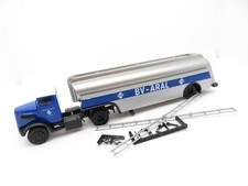 345HO /24 - Herpa H0 - MAN Tanksattelzug BV ARAL silber/blau - top