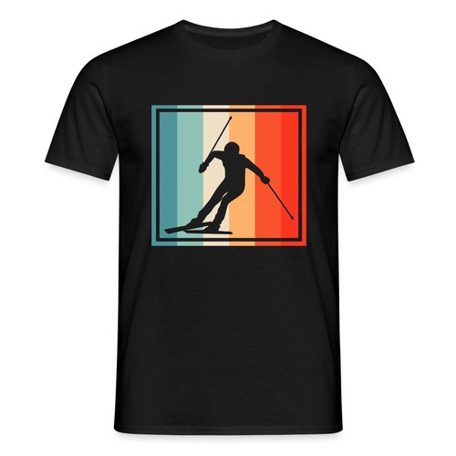 Vintage ski design - design, retro