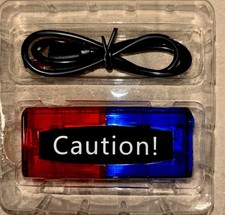 Blue/Red LED Night safety