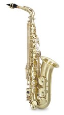 B-WARE Alt Saxophon Sax Saxofon Es Stimmung Koffer Mundstück Blättchen Brushed