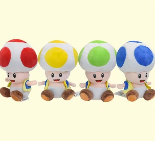 Super mario toad plüsch - toad, 16cm