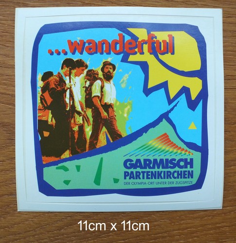 Sticker aufkleber garmisch - aufkleber,