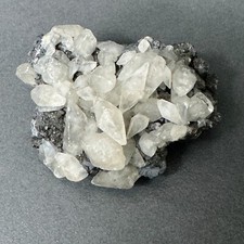 Calcit- + Galenitkristalle