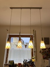 4-flammige Pendelleuchte mit