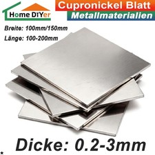 Kupfer-Nickel Legierung Blech