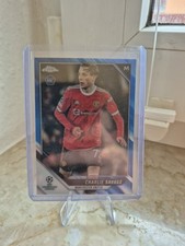 2021-22 Topps Chrome UCL - Charlie Savage #70 Blue Refractor /150 (RC)